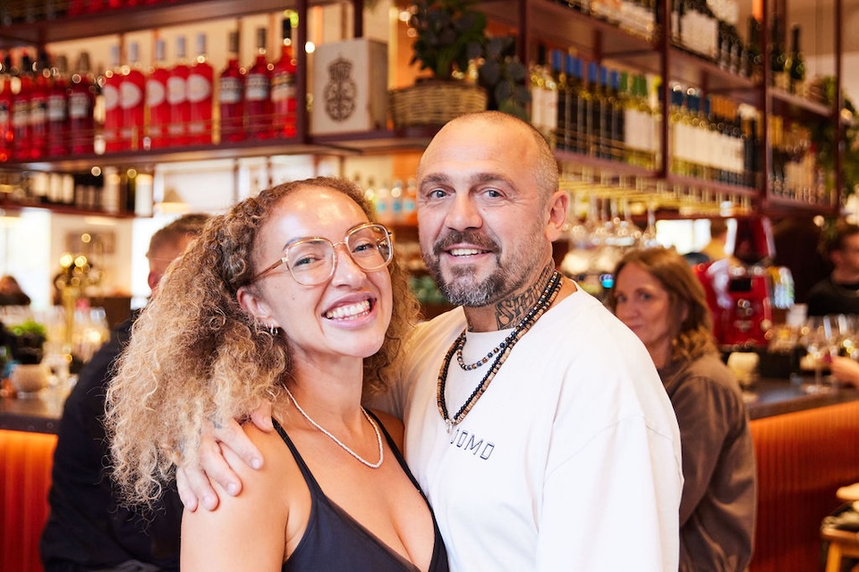 Sarah and Rafaele - Domo mercato new opening