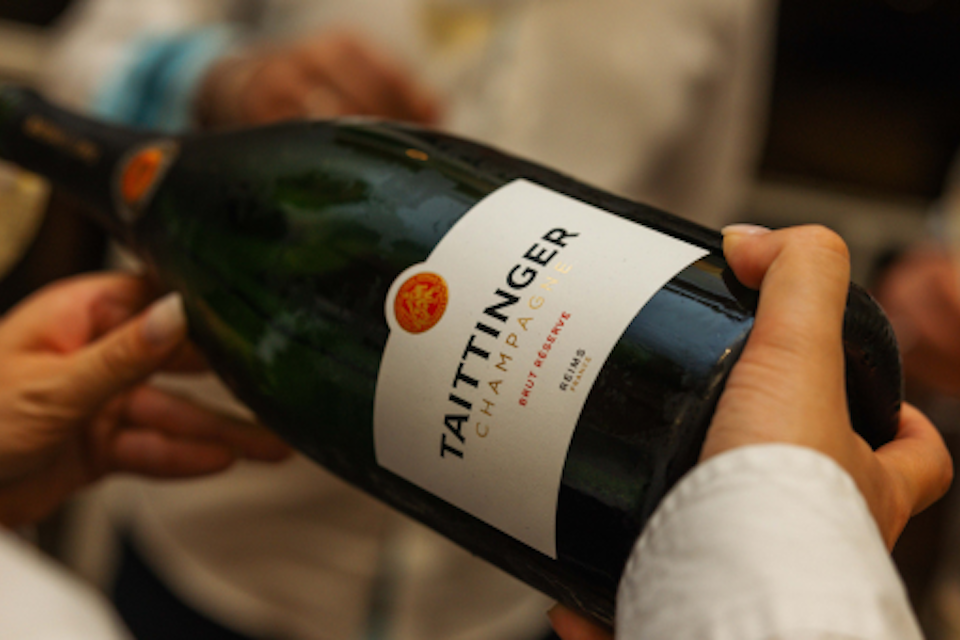 Rudding Park - Taittinger bottle